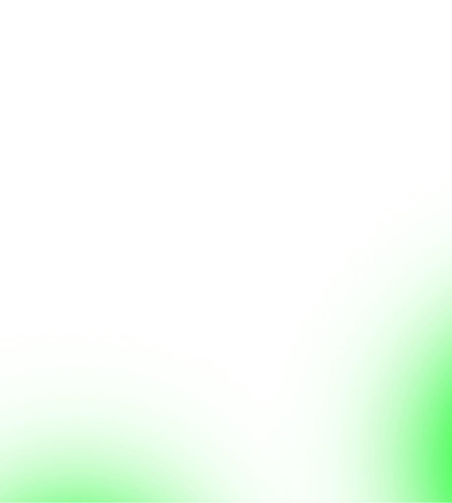 Green, transparent gradient